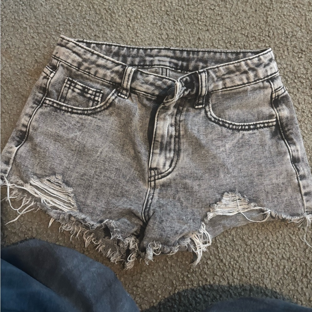 Art Class Black Denim Jean Shorts